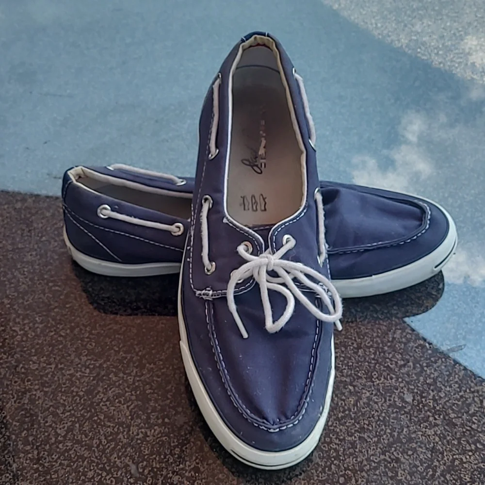 Jack Purcell Mens 10.5 Womens 12 Converse classic athletic boat shoes